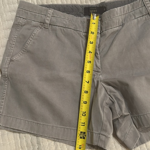 3 pairs! J. Crew Women's Chino Shorts - White, Gray, & Tan - Picture 6 of 10